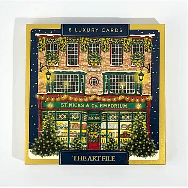 Boxed Embossed Christmas Cards