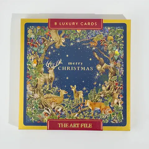 Boxed Embossed Christmas Cards