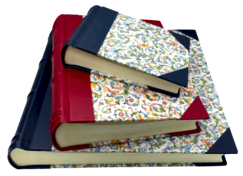 Florentine Paper Leather Spine Photo Album