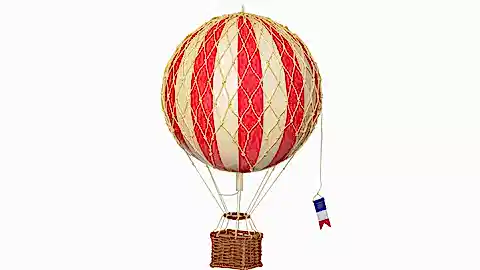 Medium Hot Air Balloon Red