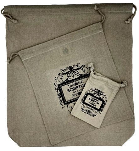 Scriptum Drawstring Canvas Bag