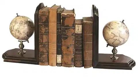 Globe Bookends
