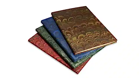 Marbled Music Manuscript Journal