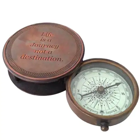 Life is a Journey compass