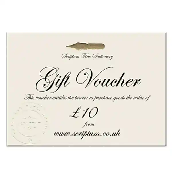 Scriptum Gift Voucher £10