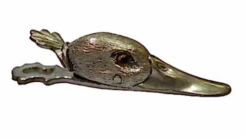Pewter Duck Bill