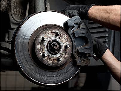 Front Brake Disc Replacement