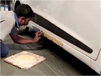 Left Quarter Panel Paint
